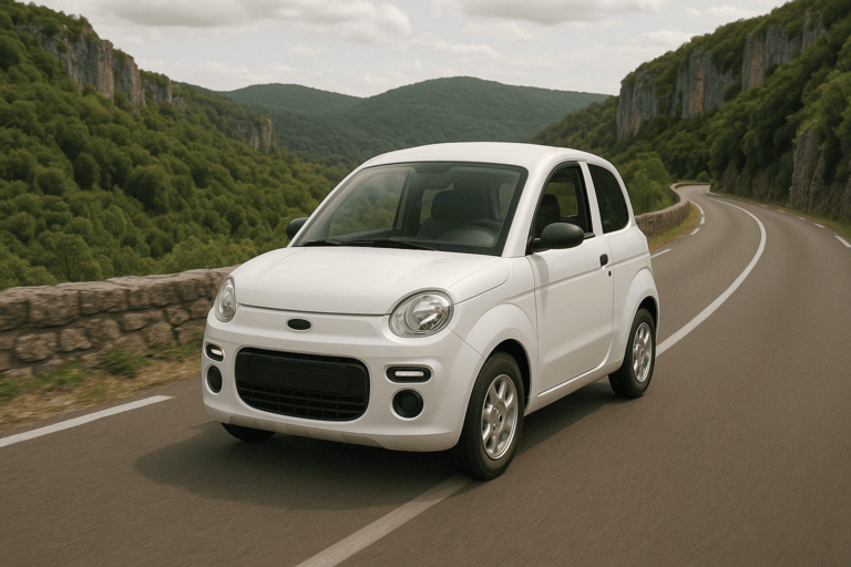 Voiture sans permis à Privas